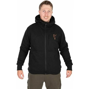 Fox Fishing Felpa Collection Sherpa Hoody Black/Orange XL