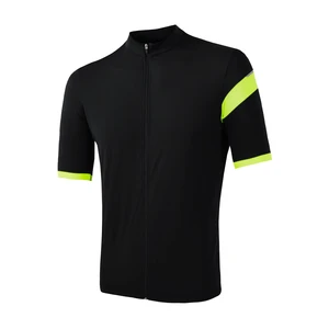 Men's Jersey Sensor Cyklo Classic Black/Neon Yellow