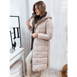 Women's winter coat GRACE beige Dstreet