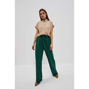 WOMEN'S TROUSERS L-SP-4013 PALM LEAF