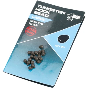 Nash tažké zarážky na háčik tungsten hook beads-large