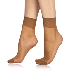 Bellinda <br />
DIE PASST SOCKS 20 DEN - Dámske pančuchové matné ponožky - bronzová