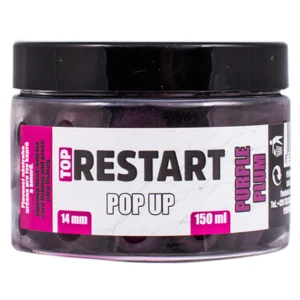 LK Baits Pop-up Top ReStart  Purple Plum 14mm 150ml