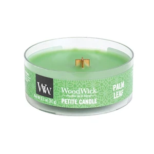 WoodWick Aromatická malá svíčka s dřevěným knotem Palm Leaf 31 g