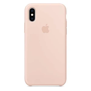 Apple iPhone XS Silicone Case - Pink Sand