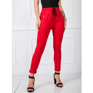 Red women´s sweatpants