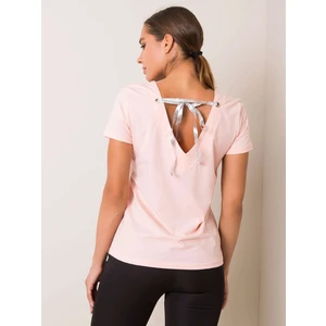 FOR FITNESS Women´s peach t-shirt