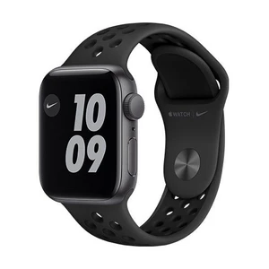 Apple Watch Nike Series 6 GPS, 40mm Space Gray Aluminium Case with Anthracite/Black Nike Sport Band - Regular