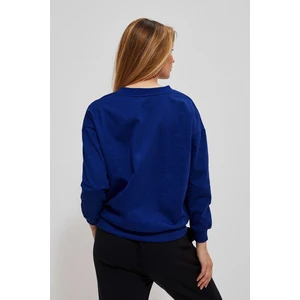 V-neck sweatshirt