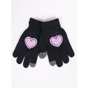 Yoclub Kids's Gloves RED-0108G-AA5E-001