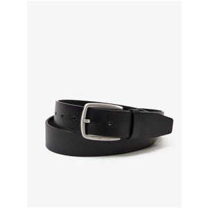 Black Men's Leather Belt Tommy Hilfiger - Men's