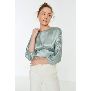 Trendyol Blouse - Green - Regular fit