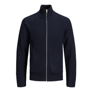 Jack&Jones Pánsky sveter JJPANNEL 12220819 Navy Blazer XXL