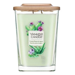 Yankee Candle Aromatická svíčka velká hranatá Cactus Flower & Agave 552 g