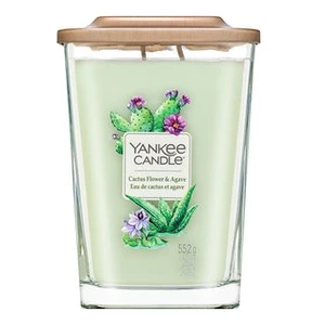 Yankee Candle Aromatická sviečka veľká hranatá Cactus Flower & Agave 552 g