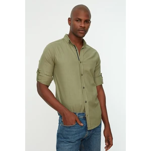 Camicia da uomo Trendyol Slim fit