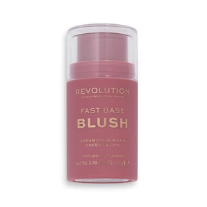 Makeup Revolution Fast Base tónovací balzám na rty a tváře odstín Spice 14 g