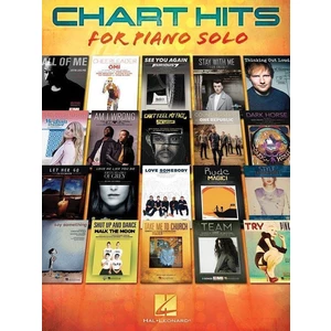 Hal Leonard Chart Hits for Piano Solo Partituri