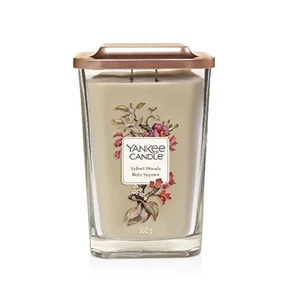 Yankee Candle Aromatická sviečka veľká hranatá Velvet Woods 552 g