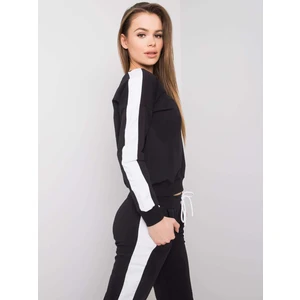 RUE PARIS Black women´s tracksuit set