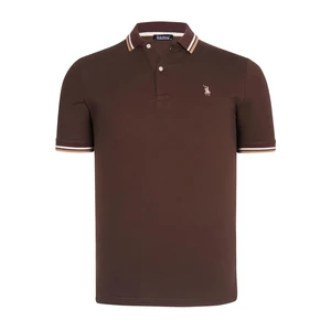 T8594 DEWBERRY MENS T-SHIRT-COFFEE