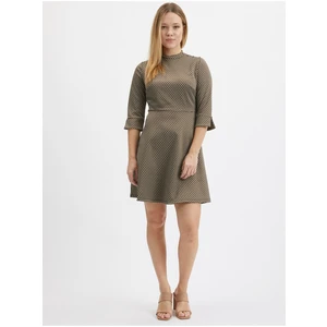 Orsay Brown Ladies Patterned Dress - Women