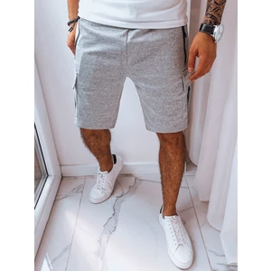 Men's Cargo Shorts Light Grey Dstreet