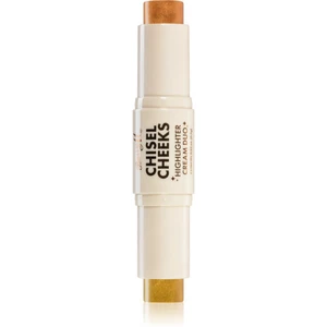 Barry M Chisel Cheeks rozjasňujúca tyčinka duo odtieň Gold/Bronze 6,3 g