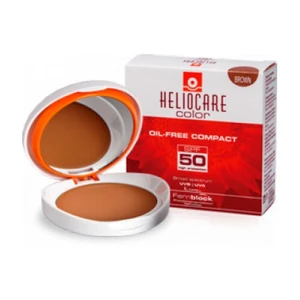 Heliocare Kompaktný make-up SPF 50 Color (Oil-Free Compact) 10 g Brown