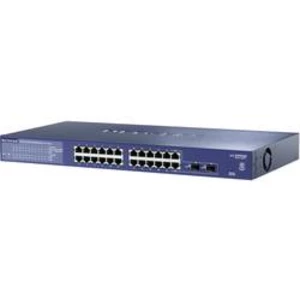 19" sieťový switch NETGEAR GS724T, 24 + 2 porty, 1 GBit/s