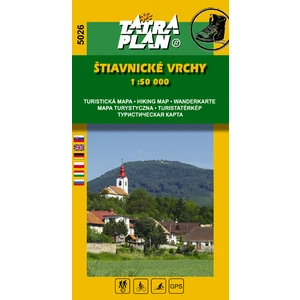 Štiavnické vrchy -- 1:50 000 Turistická a cykloturistická mapa [MAPA]