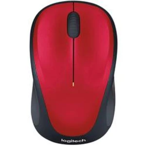 Irodai egér Logitech Wireless Mouse M235, red