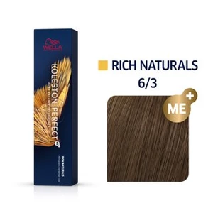 Wella Professionals Koleston Perfect ME+ Rich Naturals permanentná farba na vlasy odtieň 6/3 60 ml