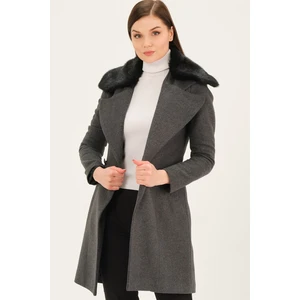 Women's coat dewberry Acik