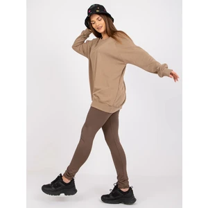 Basic dark beige sweatshirt from Remy