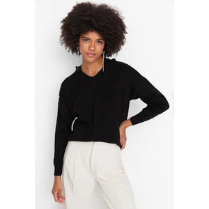 Trendyol Sweater - Black - Regular fit