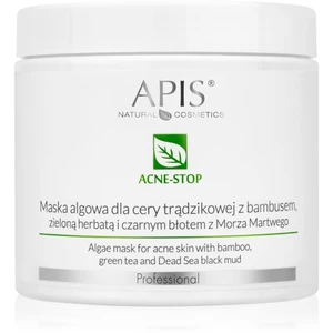 Apis Natural Cosmetics Acne-Stop Professional čisticí a zjemňující maska pro mastnou pleť se sklonem k akné 200 g