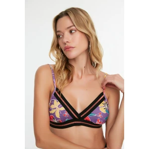 Női bikini felső Trendyol Floral Pattern