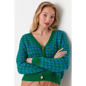 Trendyol Cardigan - Green - Regular fit