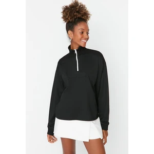 Trendyol Sweatshirt - Black - Regular fit