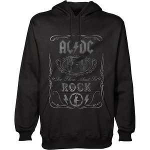 AC/DC Hoodie Cannon Swig Black L