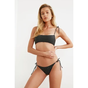 Trendyol Black Pointy Bikini na dole