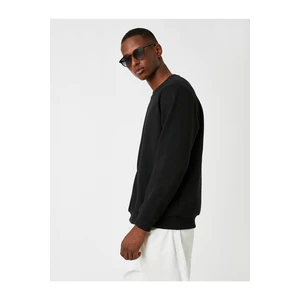 Koton Sweater - Black - Relaxed fit