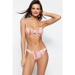 Trendyol Bikini Bottom - Orange - Paisley