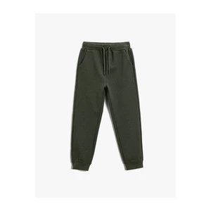 Koton Sweatpants - Khaki - Straight