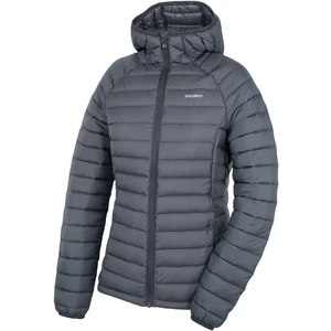 Women's down jacket HUSKY Dreeser L dk. Grey