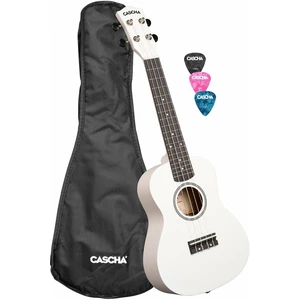 Cascha CUC106 Linden Koncertní ukulele White