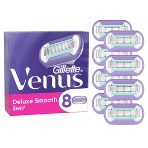 Gillette Venus Swirl Extra Smooth náhradní holicí hlavice 8 ks