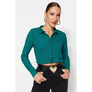 Trendyol Blouse - Green - Regular fit