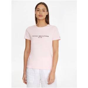 Light pink Women's T-Shirt Tommy Hilfiger - Women